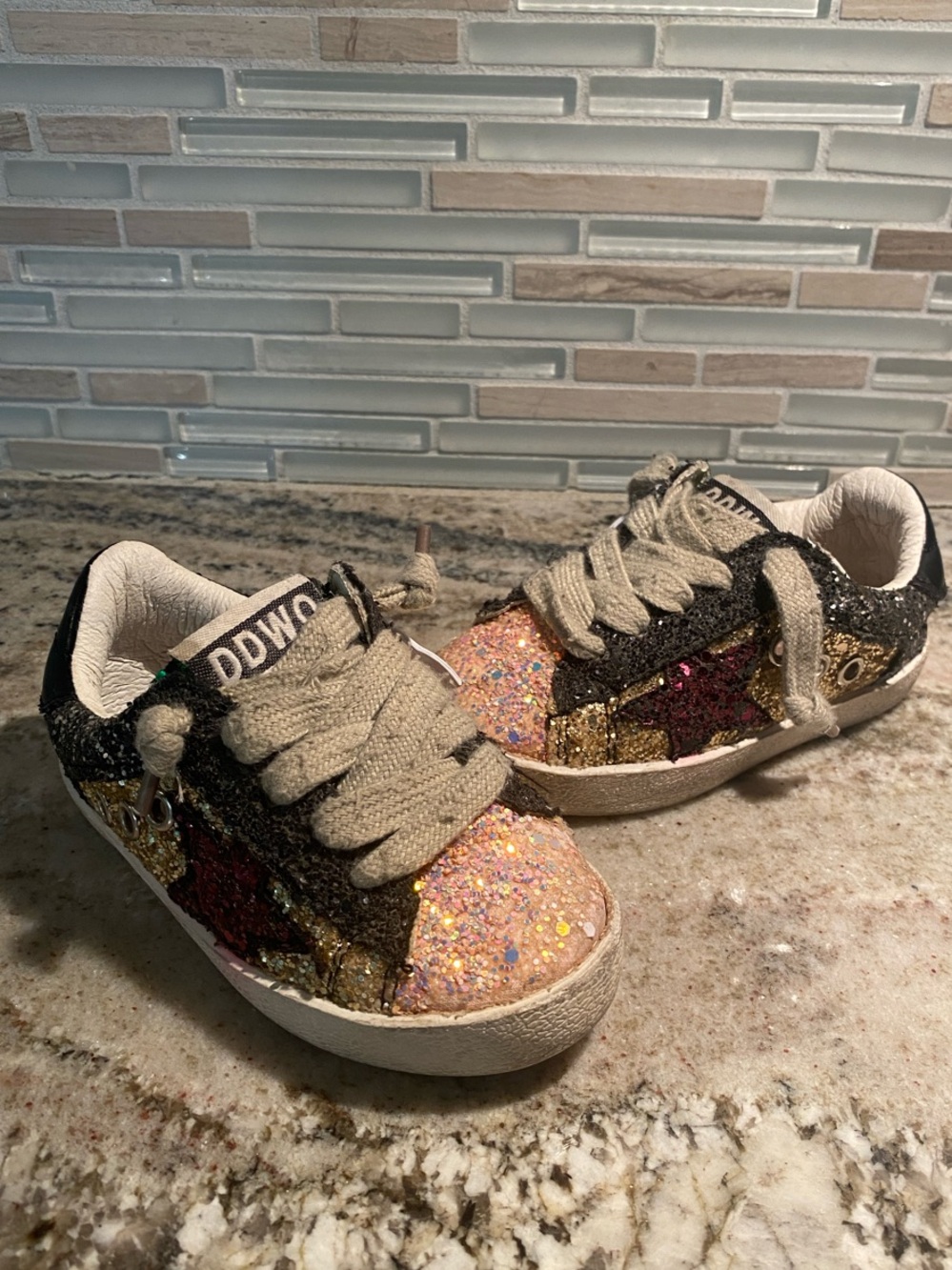Kids sparkle shoes